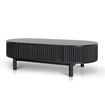 Veltrix 1.2m Coffee Table - Full Black-houseofhyne