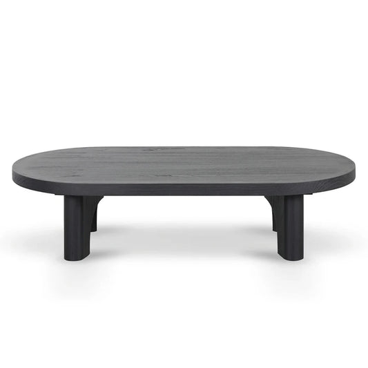 Vorlek 140cm Coffee Table - Full Black-houseofhyne