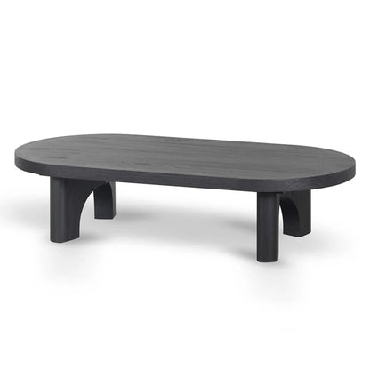 Vorlek 140cm Coffee Table - Full Black-houseofhyne