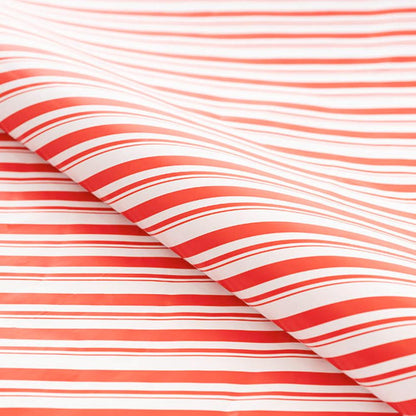 Xylor Wrapping Paper Diagonal Multi Stripes Gloss Red (50cmx50m) x 2-houseofhyne