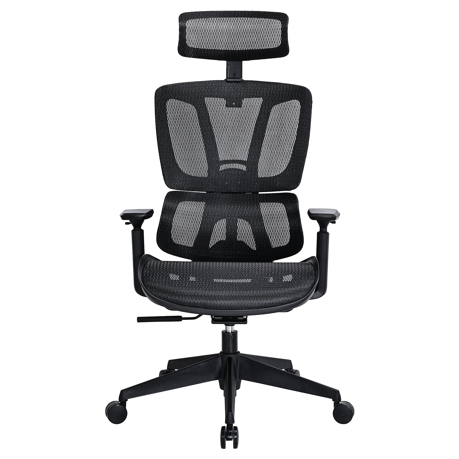 Veltrix Mecca Ergonomic Double Mesh Back and Seat Manager Chair-housefhyne