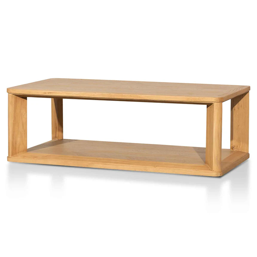 Vortax Coffee Table - Elm Distress Natural- House of Hyne