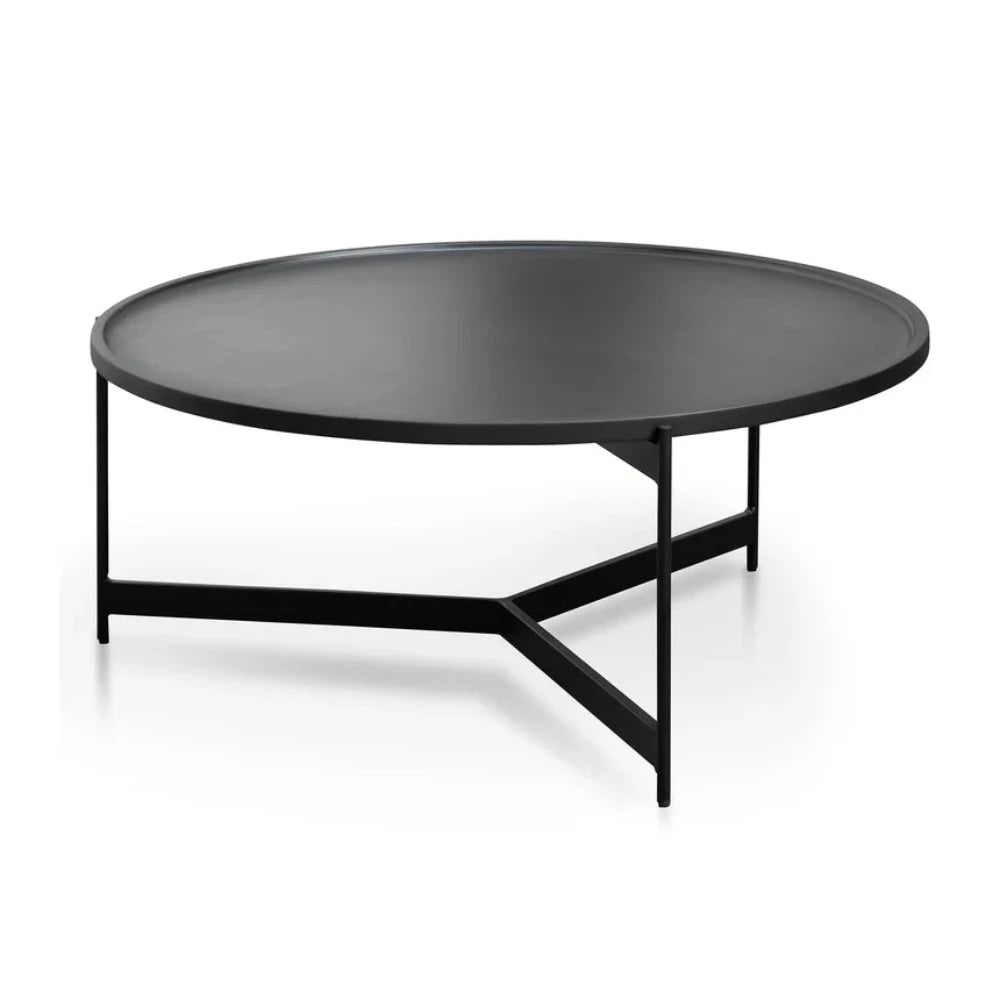 Quorvex 90cm Coffee Table - Matt Black-houseofhyne