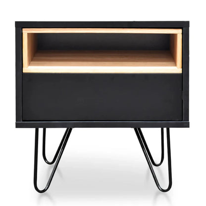 Varnix Bedside Table - Black-houseofhyne