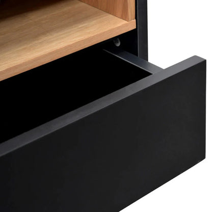 Varnix Bedside Table - Black-houseofhyne