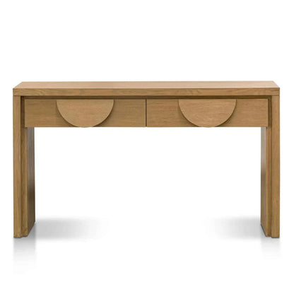 Branzik 140cm Console Table with Drawers - Dusty Oak-houseofhyne