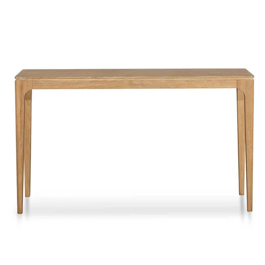 Zylthar 1.4m Oak Console Table - Natural-houseofhyne