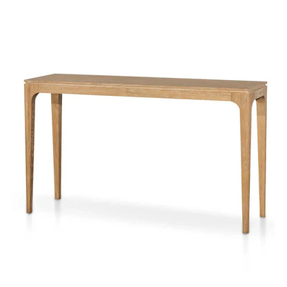 Zylthar 1.4m Oak Console Table - Natural-houseofhyne