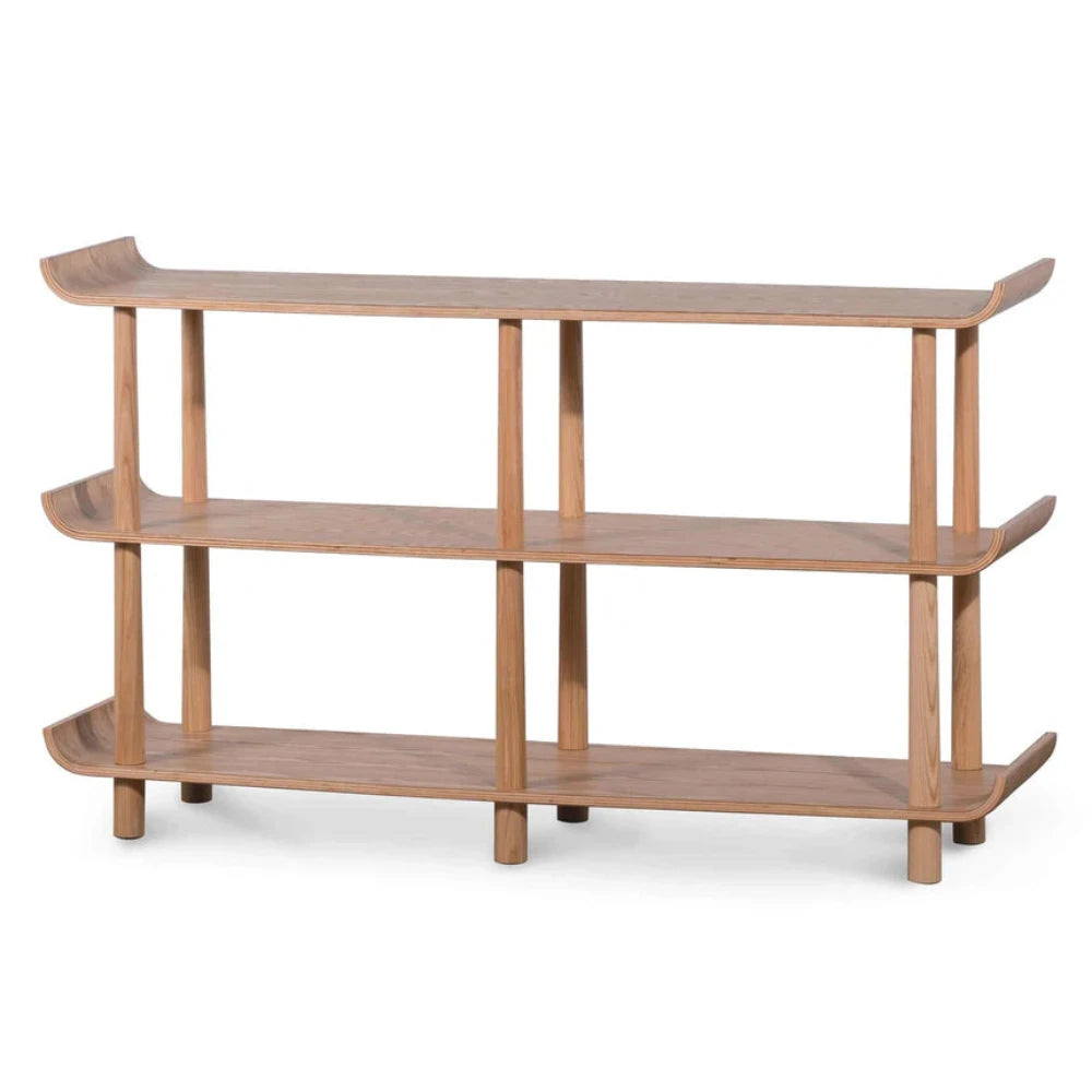 Nexar Wooden Shelving Unit - Natural-houseofhyne