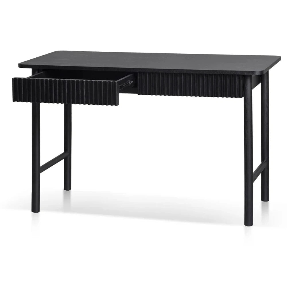 Glorvax 1.2m Home Office Desk - Black-houseofhyne