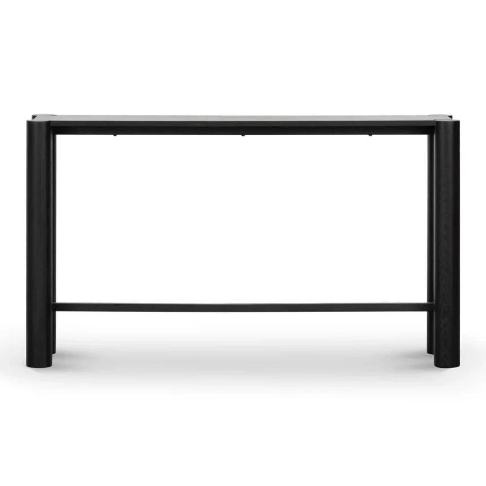 Xylor 1.5m Console Table - Full Black-houseofhyne