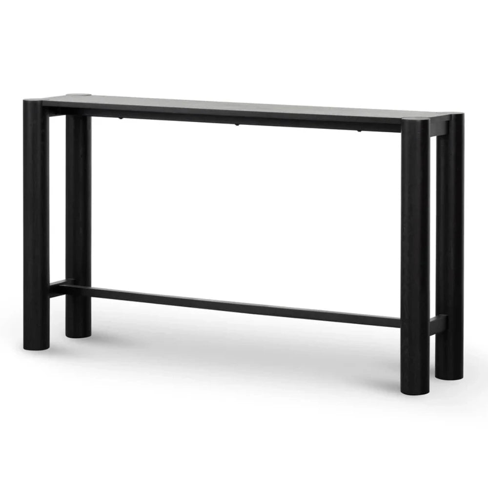 Xylor 1.5m Console Table - Full Black-houseofhyne