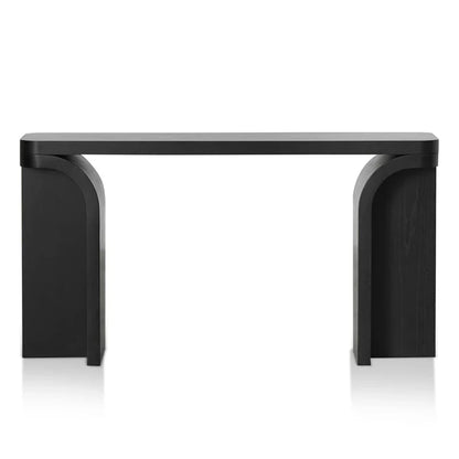 Fronix 1.5m Console Table - Black Oak-houseofhyne