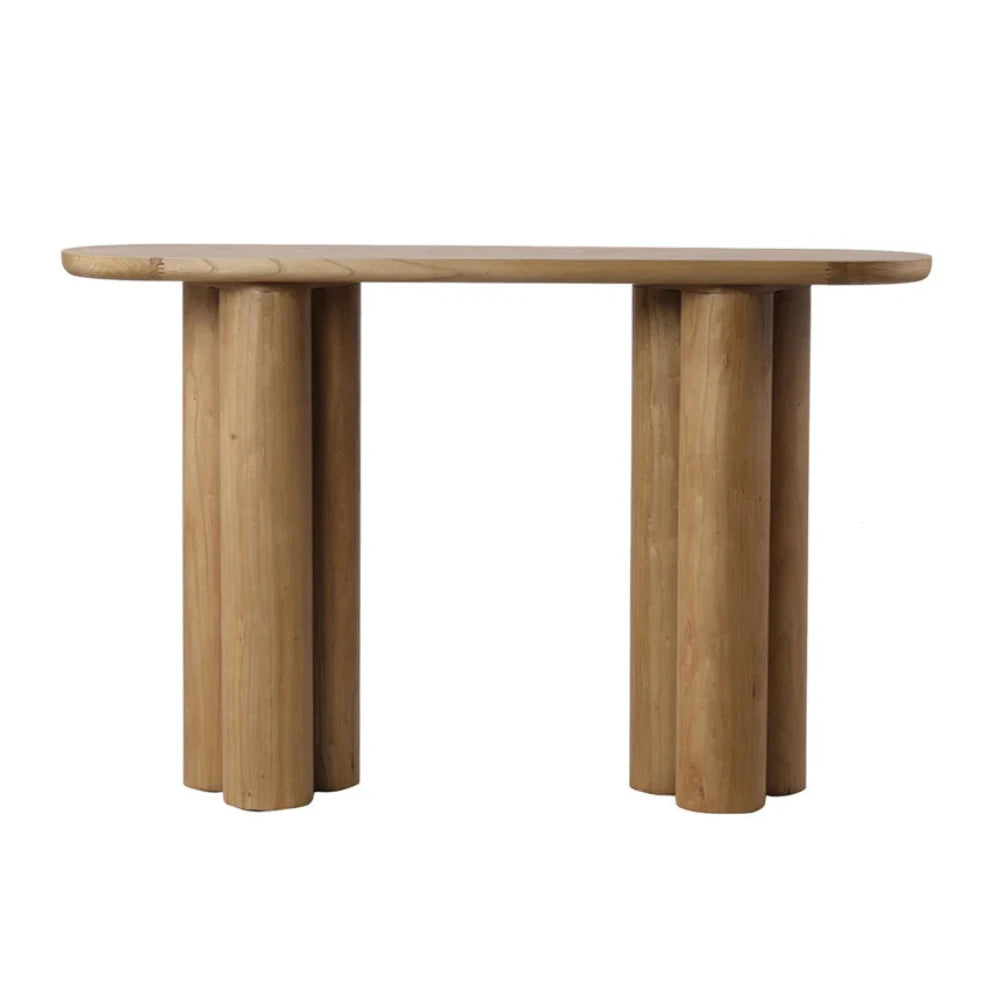 Xylox 1.52m ELM Console Table - Natural-houseofhyne