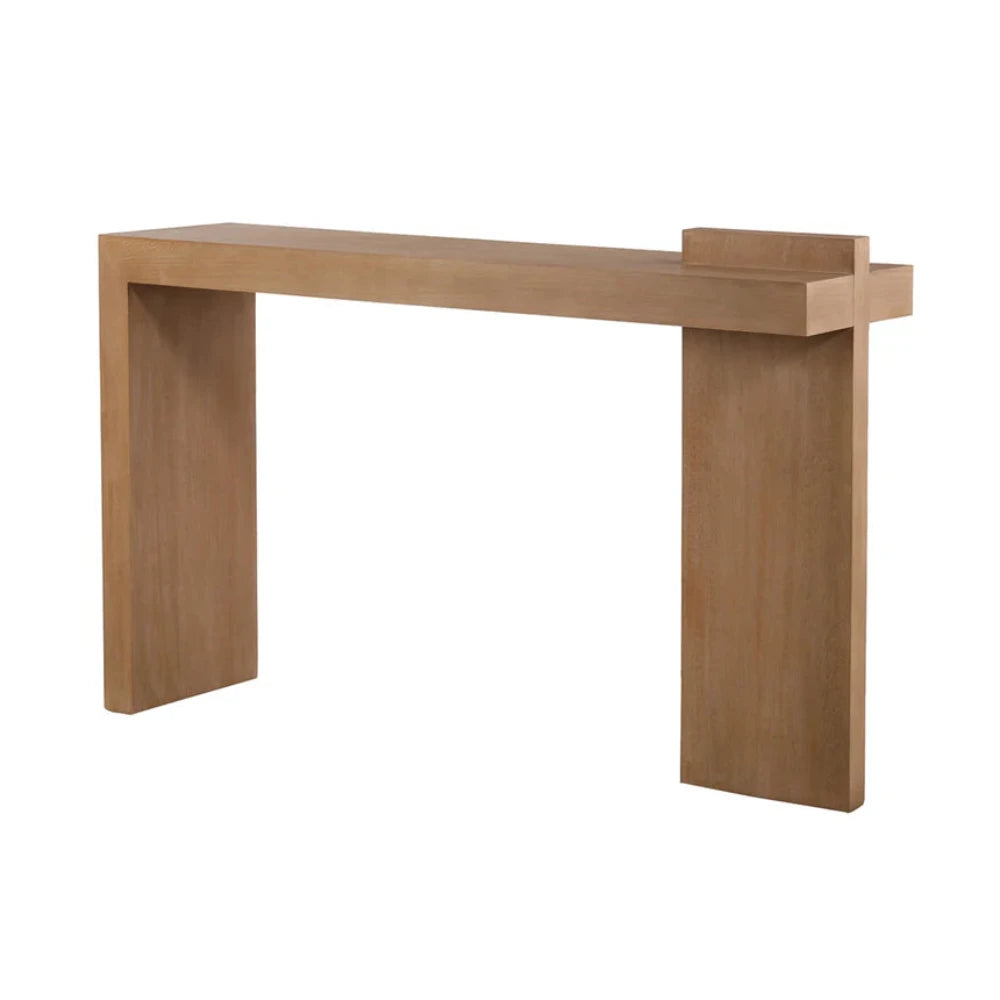 Xylox 1.6m ELM Console Table - Natural-houseofhyne