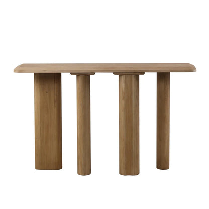 Krythos 1.6m Wooden Console Table - Natural-houseofhyne