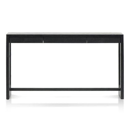 Xylor 1.5m Console Table - Full Black-houseofhyne