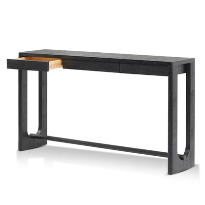 Xylor 1.5m Console Table - Full Black-houseofhyne