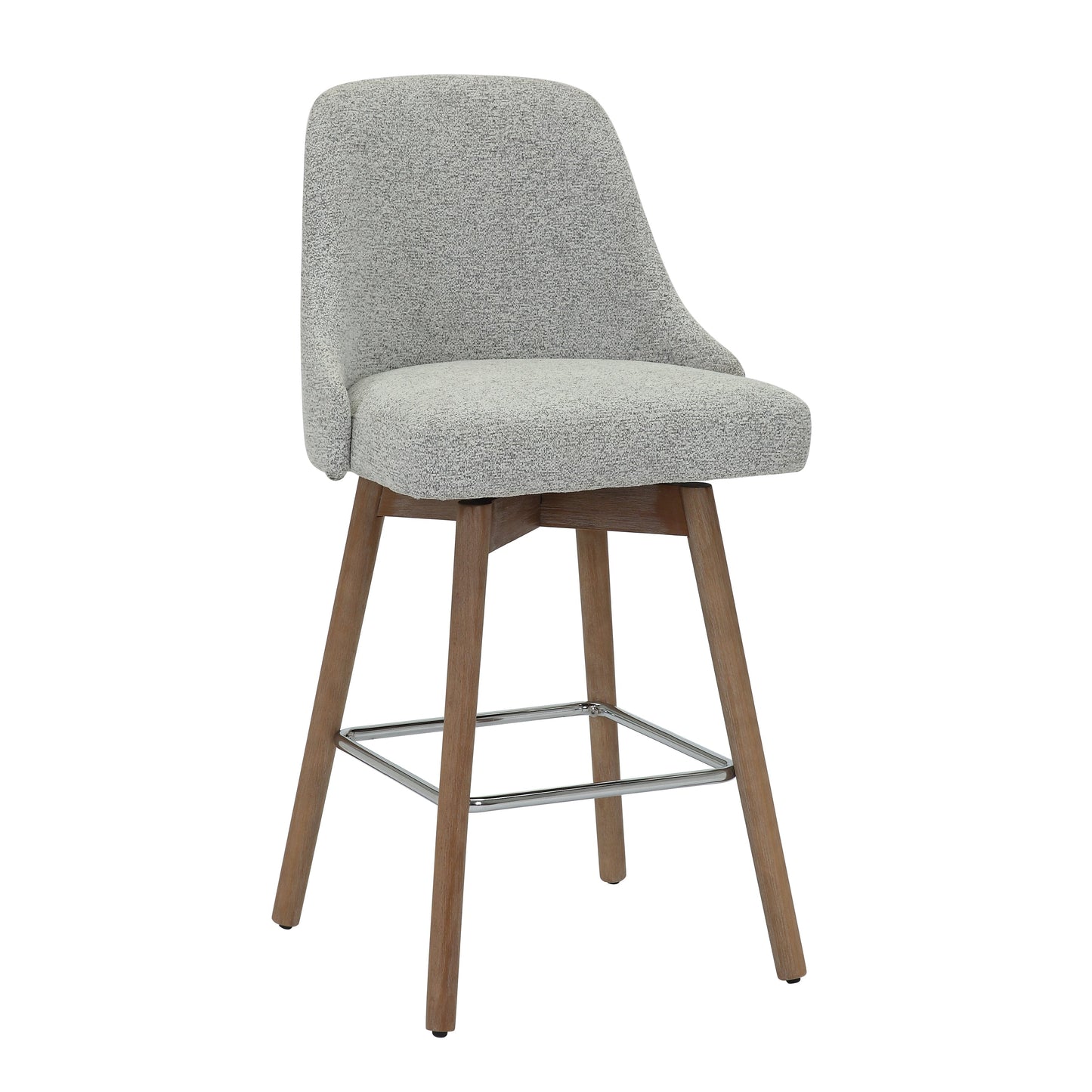 Elegence Plush Kitcen Height Bar Stool - House of Hyne