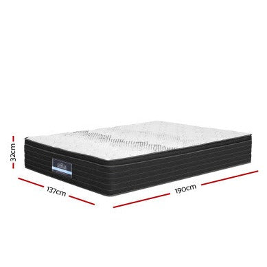 Extra Firm Double Giselle Bedding 32cm Mattress