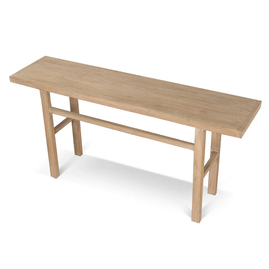 Extraterrestrial  1.8m Elm Console Table - Natural - House of Hyne