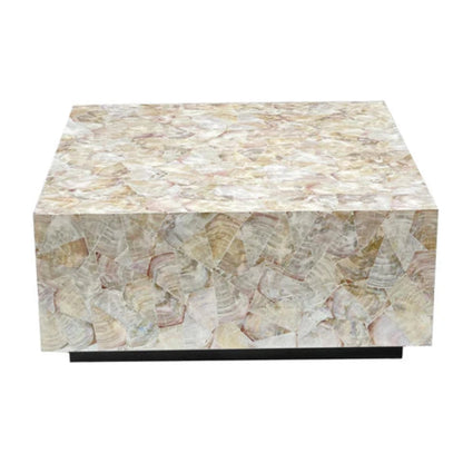 Xelthar Cluster Mother of Pearl Hand-Made Coffee Table- houseofhyne