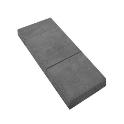 Giselle Bedding Foldable Mattress Folding Foam Bed Mat Single Grey 1