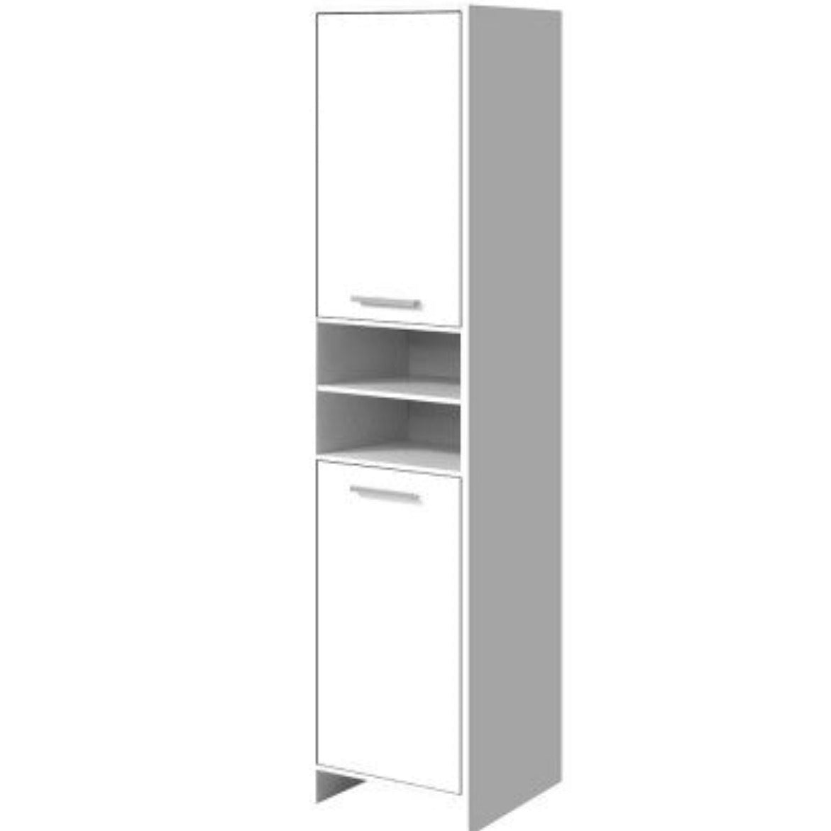 Artiss Bathroom Cabinet Storage 185cm White 1