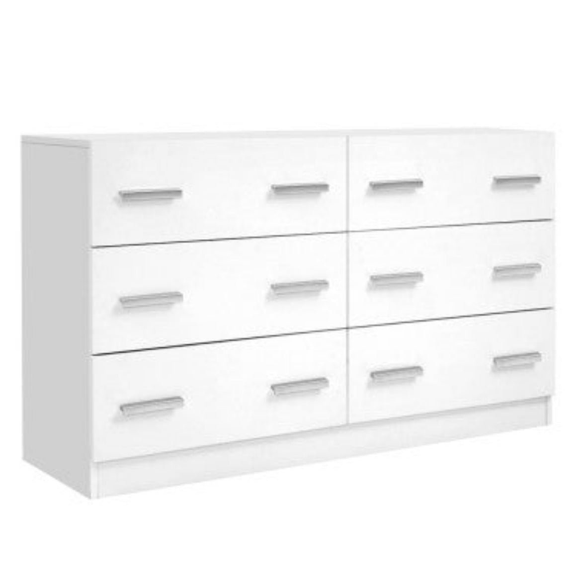 Artiss 6 Chest of Drawers - VEDA White 1