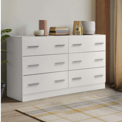 Artiss 6 Chest of Drawers - VEDA White 8