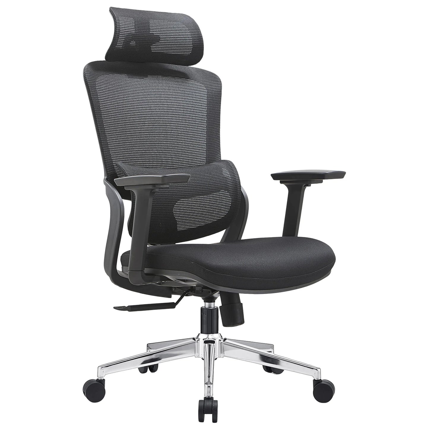 Fintar Elena High Back Office Chair In Black - House of Hyne