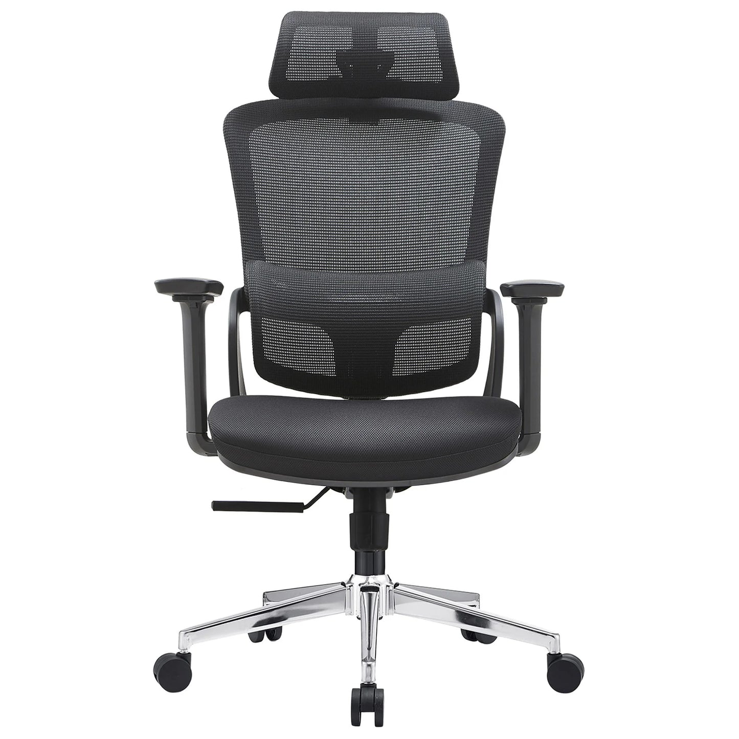 Fintar Elena High Back Office Chair In Black - House of Hyne