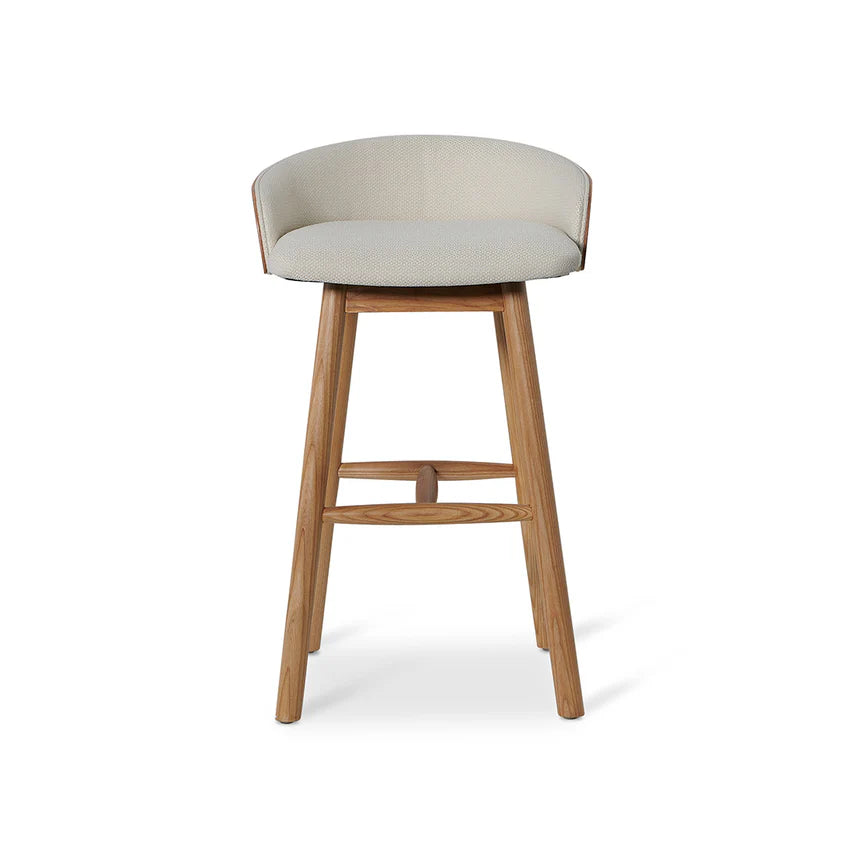 Frelmari 65cm Natural Bar Stool - Beige - House of Hyne