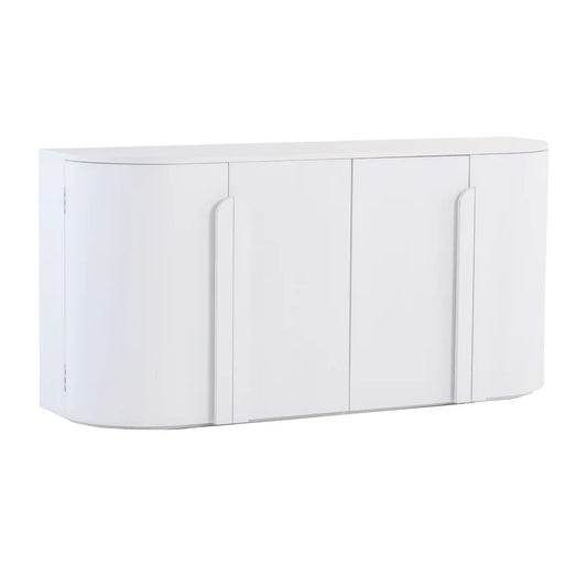 Frilnok 1.6m Sideboard - Full White - House of Hyne