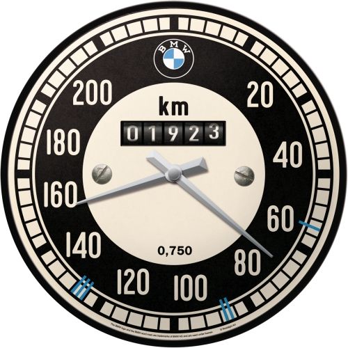 Galactic Nostalgic-Art Wall Clock BMW Speedometer 30cm - House of Hyne