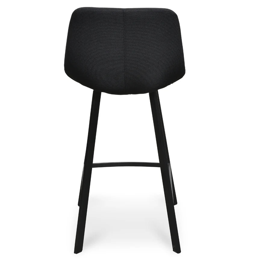 Galvorn  65cm Bar Stool - Black (Set of 2) - House of Hyne