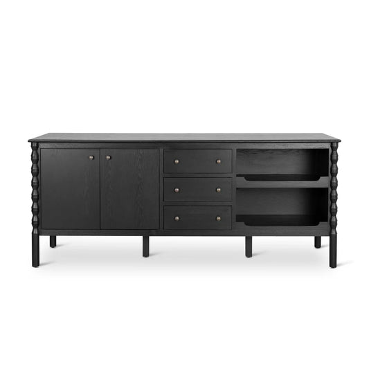 Grivok 1.9m Sideboard - Black - House of Hyne