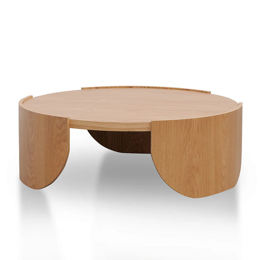 Grylon 1.1m Round Coffee Table - Natural - House of Hyne