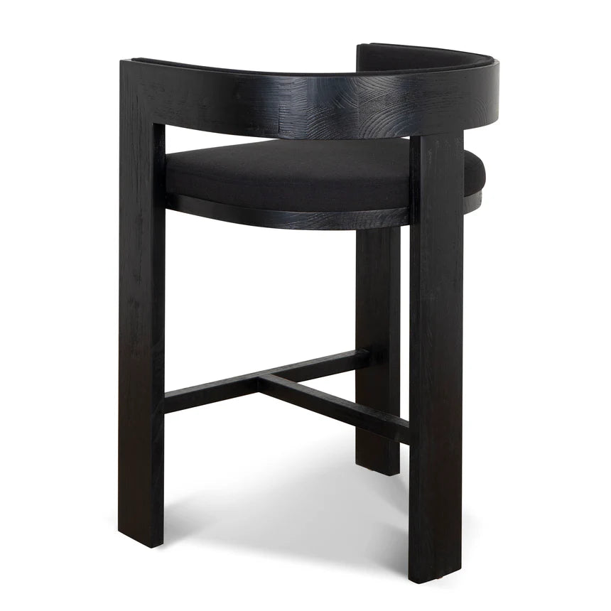 Jorvex  ELM Barstool - Full Black - House of Hyne