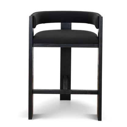 Jorvex  ELM Barstool - Full Black - House of Hyne