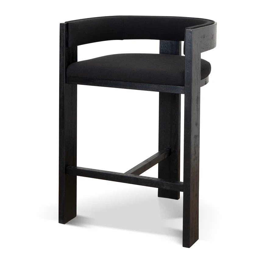 Jorvex  ELM Barstool - Full Black - House of Hyne