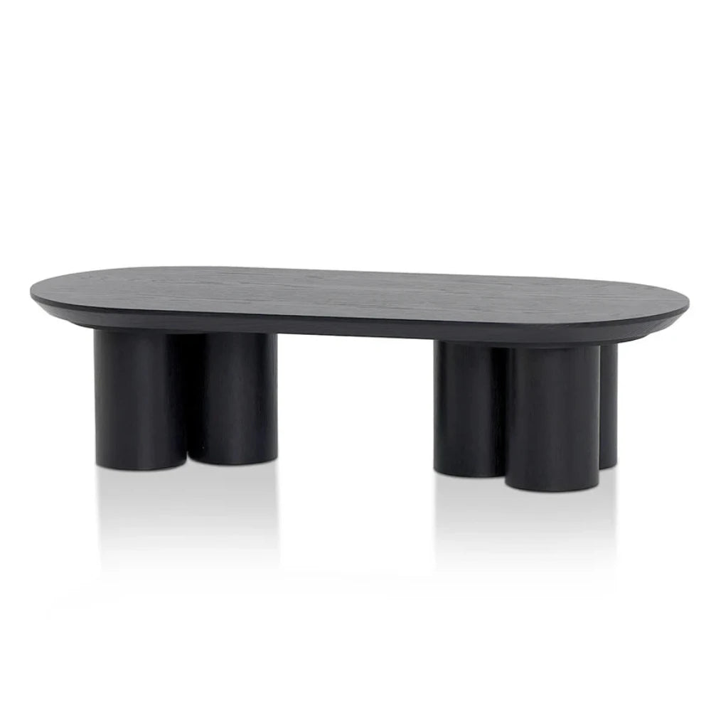 Veltrix 1.3m Coffee Table - Full Black-houseofhyne