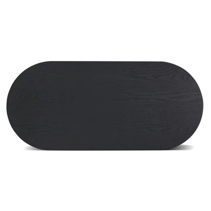 Veltrix 1.3m Coffee Table - Full Black-houseofhyne