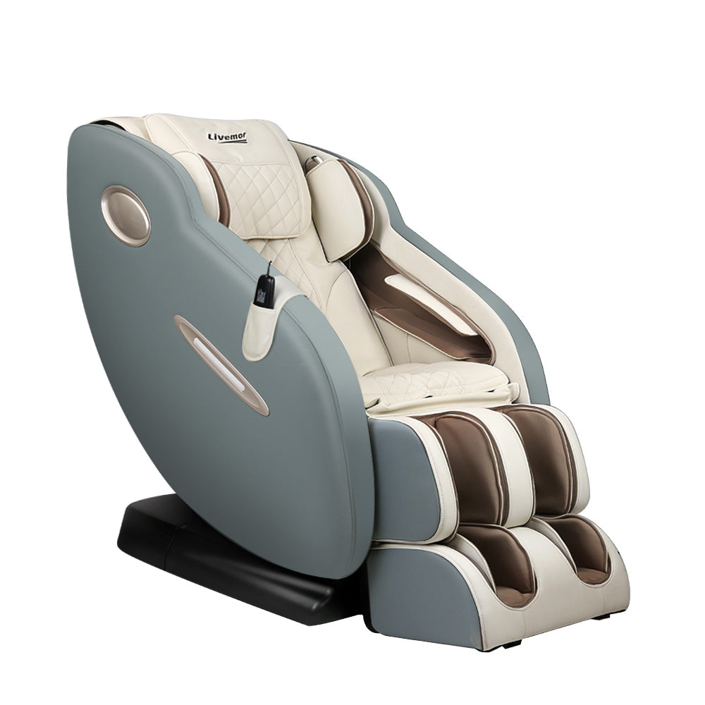 Blorvox Livemor Massage Chair Electric Recliner Massager Grey Ozeni-houseofhyne