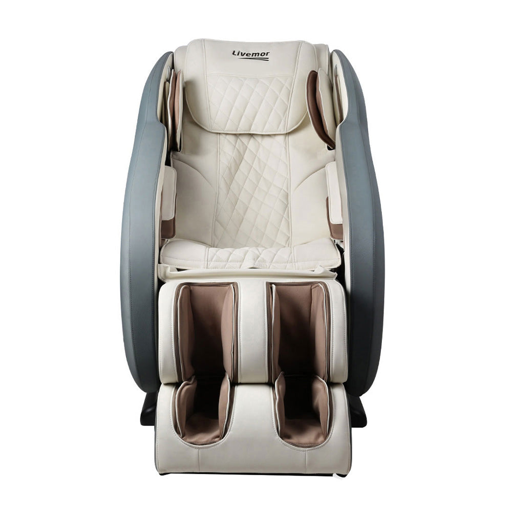 Blorvox Livemor Massage Chair Electric Recliner Massager Grey Ozeni-houseofhyne