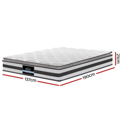 Giselle Bedding 21cm Mattress Pillow Top Double 2