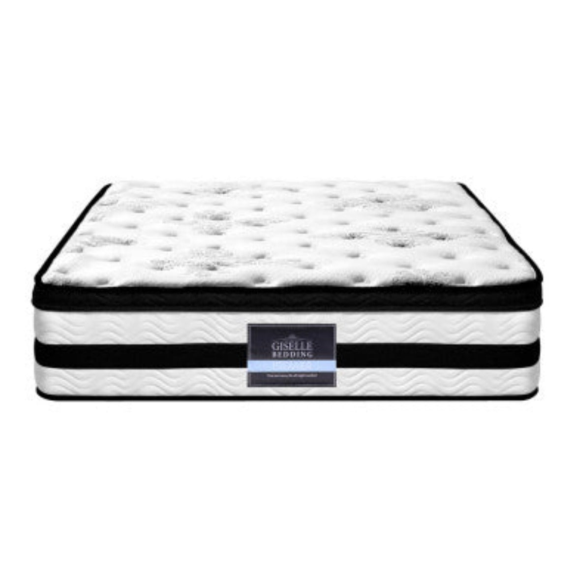 Giselle Bedding 34cm Mattress Euro Top Pocket Spring King Single 3