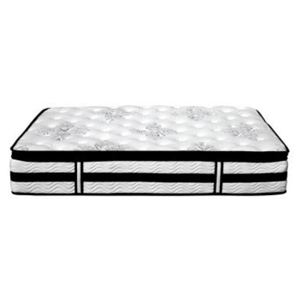 Giselle Bedding 34cm Mattress Euro Top Pocket Spring King Single 4