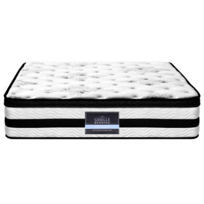 Giselle Bedding 34cm Mattress Euro Top Pocket Spring King 3