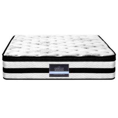 Giselle Bedding 34cm Mattress Euro Top Pocket Spring Double 3